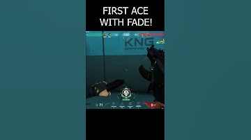 FIRST FADE ACE! #shorts