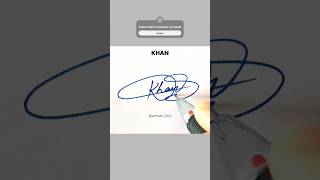 Khan Signature Style