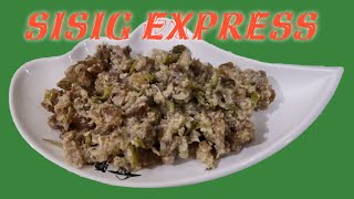 How To Make Sisig Express
