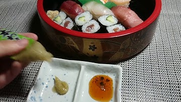 【夜食】お寿司【飯テロ】