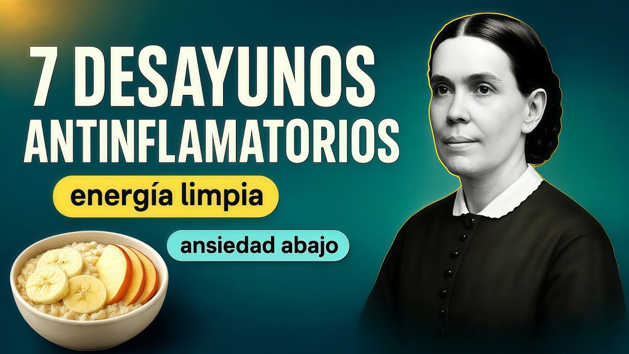 7 DESAYUNOS ANTIINFLAMATORIOS: energía limpia y ansiedad abajo — Ellen White