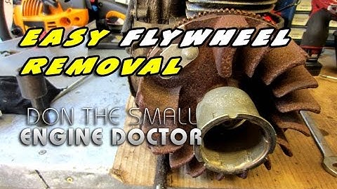 HOW-TO Easily Remove A Flywheel On A Small Engine