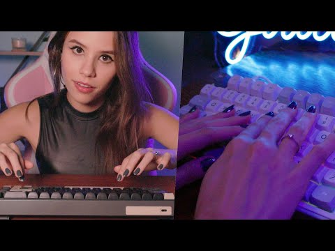 ASMR + Teclado Especial = VOCÊ BABANDO no Travesseiro NOVAMENTE 🤤