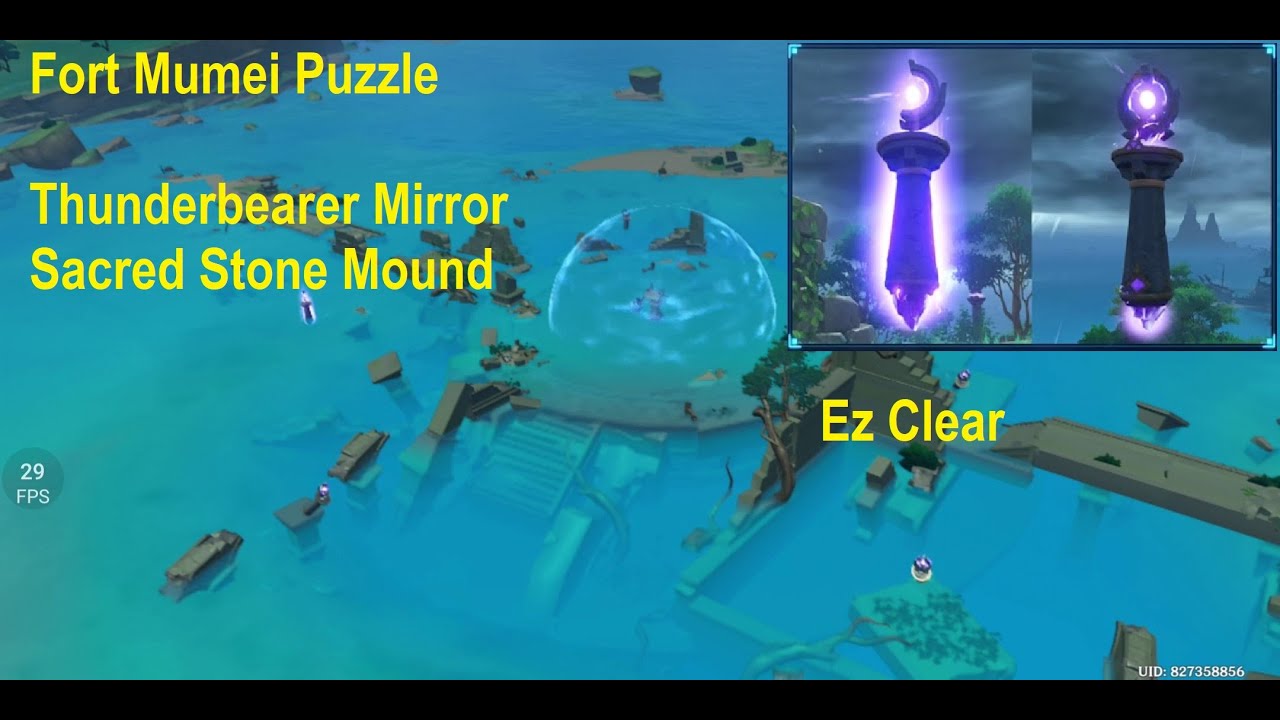 Fort Mumei Water Barrier Puzzle Genshin Impact 