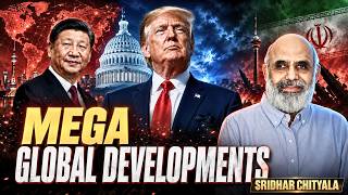 China Gains, Trump Names Successor & Democrats Lose Grip? Iran’s Ultimatum • Sridhar Chityala