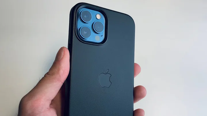 Apple Leather Case for iPhone 12 and 12 Pro - Unboxing and Review