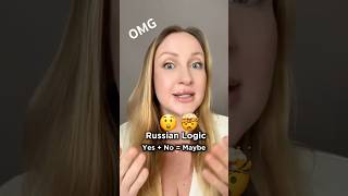 Russian Language is Crazy Yes + No = Maybe  #learnrussian#russianlanguage#learnrussianonline