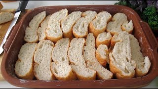 Запрещается Выбрасывать Черствый Хлеб ❗ Никто Не Поверит Тому, Что Вы Делаете С Хлебом. Вкусно И