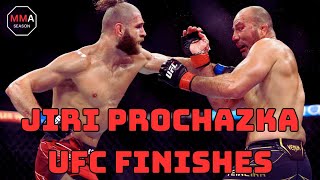 Jiri Prochazka UFC Finishes/Highlights - #ufc #mma #jiriprochazka #lightheavyweight #ufc295