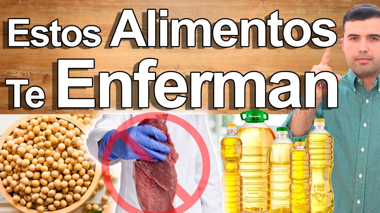 Estos Alimentos Te Enferman a Diario Y No Lo Sabes - Los PEORES Alimentos Inflamatorios