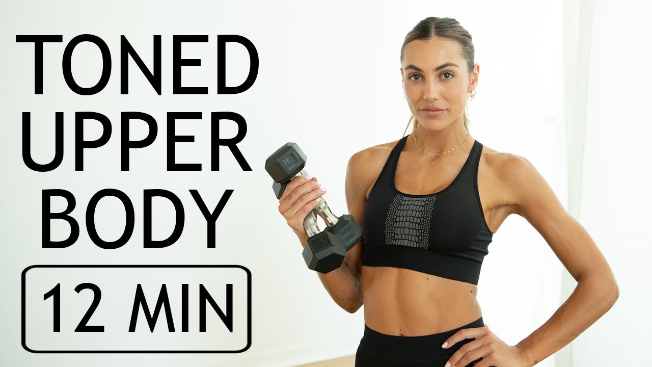 Upper Body 12 MIN Boot Camp w/ Light Dumbbells // Sami Clarke YouTube