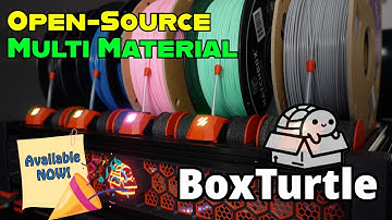 BoxTurtle NU UIT DIY AFC De toekomst van multi-materiaal multi-color 3D-printen? De nieuwe AMS/MMU?