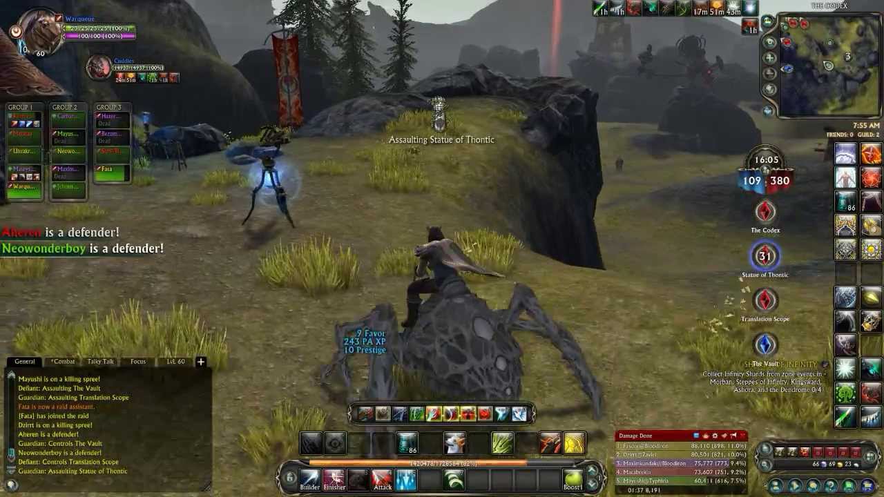 Two useful glitches in Rift warfront The Codex