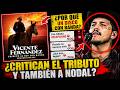 Critican el homenaje de Christian Nodal a Vicente Fernández