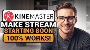 How To Make Stream Starting Soon On KineMaster (100% WORKS) | FAST & EASY | NO Yapping, To The Point