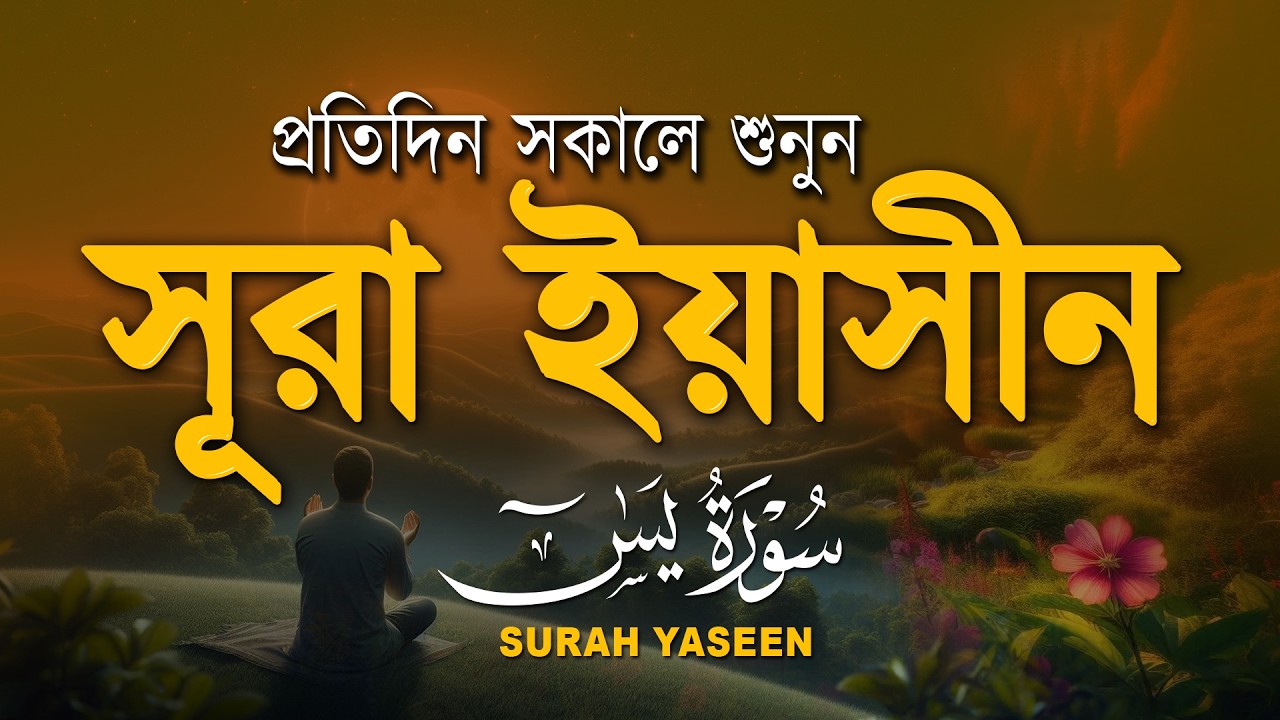 (প্রতিদিন সকালে শুনুন) আবেগময় কন্ঠে সূরা ইয়াসিন | Quran Tilawat | Surah Yaseen/yasin by Alaa Aqel