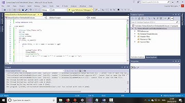 C++ C Plus Plus - Open Data From A Text File - Change Background And Font Colour