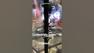 Fabtech 2021 Chicago cordless mig welder
