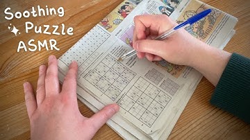 Relaxing Sudoku Puzzles • Old School ASMR