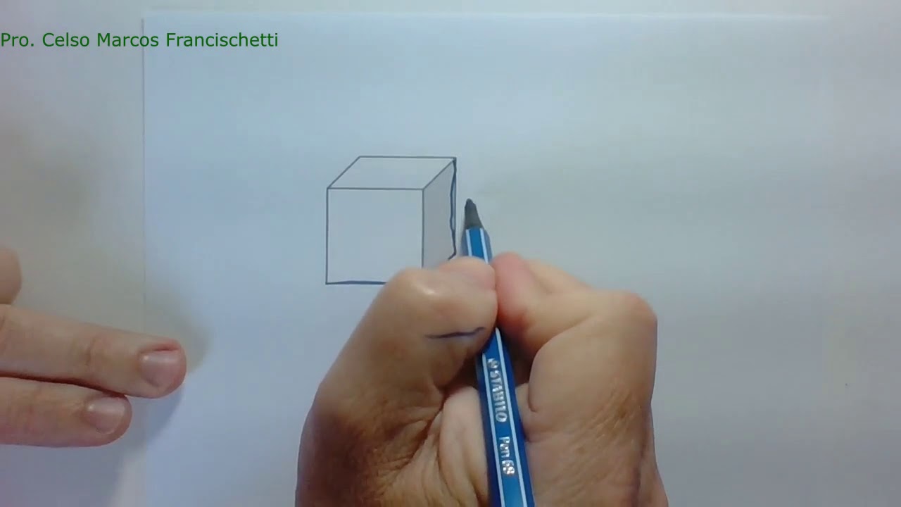 Volume de cubo e figura espacial retangular - YouTube