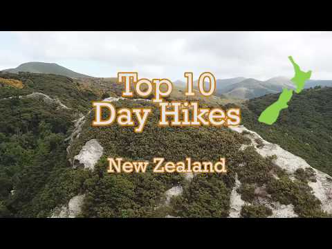 Video: Top 10 Places to Go Hiking in New Zealand