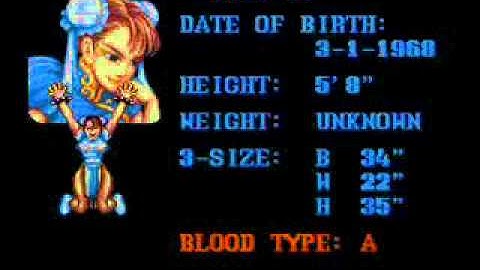 STREET FIGHTER II movie intro