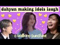 twice dahyun being the happy pill that she is 🌞 (idols reacting to dahyun)