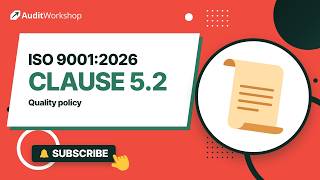 ISO 9001 Clause 5.2 Explained: Quality Policy