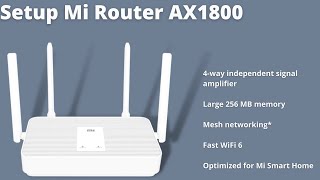 How to setup Mi Router