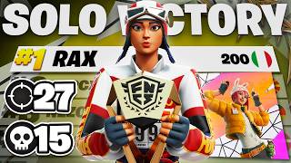 WORLD RECORD 42 KILL SOLO CASH CUP FINALS ( DOUBLE WIN ) π | Rax