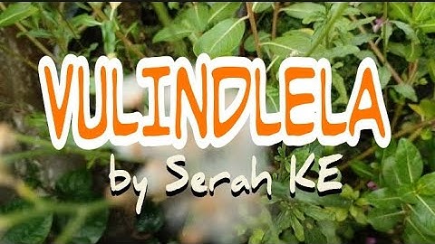 Vulindlela - by Serah KE