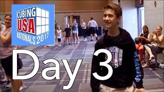 CubingUSA Nationals 2017 VLOG! (Day 3)