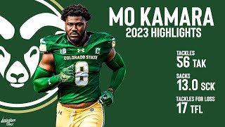 Mohamed Kamara || Colorado State Rams Defensive End || 2023 Highlights