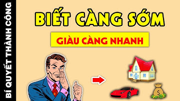 6 THÓI QUEN đơn giản về TIỀN BẠC giúp bạn TIẾT KIỆM dễ dàng và SỐNG DƯ DẢ thoải mái