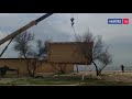 Незаконные постройки на пляже Витино в Крыму сносят по требованию прокуратуры
