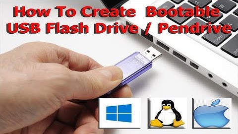 How to Create Free Bootable USB Flash Drive / Pendrive  of Windows / Linux / MAC ISO Just 10 Minutes