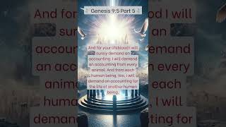 🕊️ Genesis 9:5 Part 5 🕊️ #Genesis9:5, #God