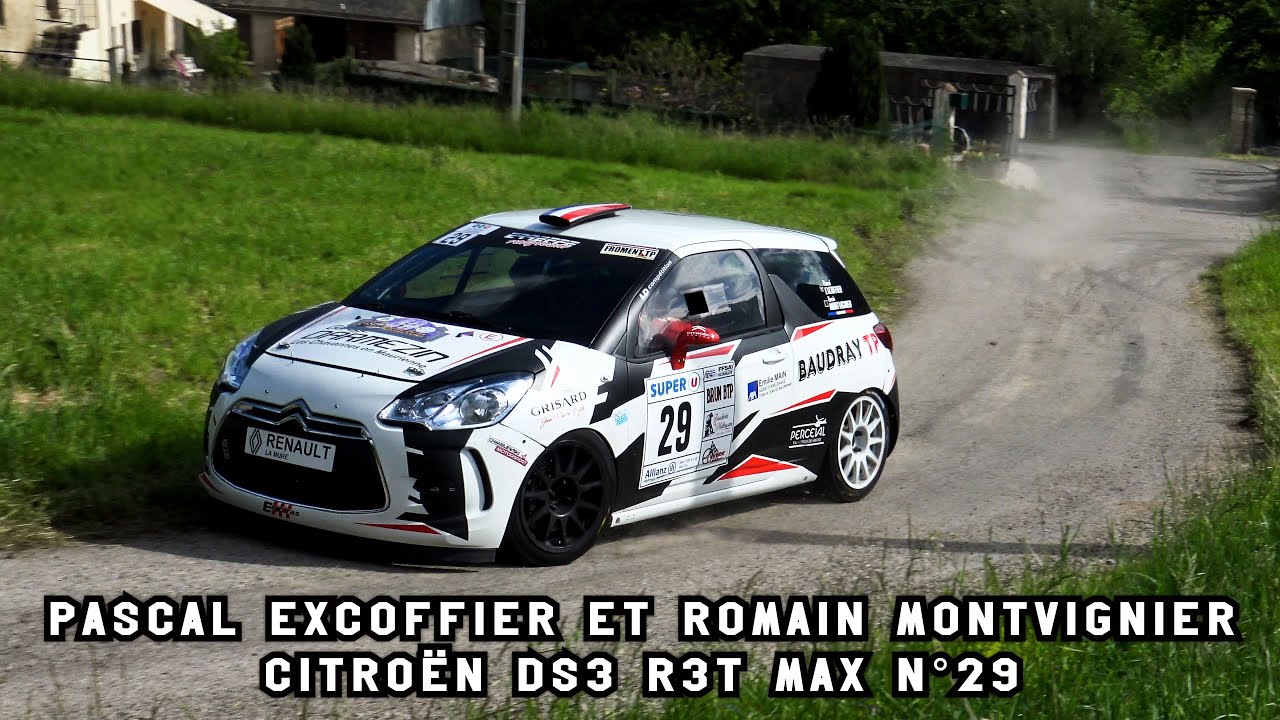 Rallye de la Matheysine 2024 - Citroën DS3 R3T Max N°29 - Pascal EXCOFFIER et Romain MONTVIGNIER
