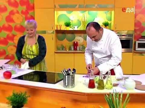 Видео рецепт Салат из брокколи и овощей