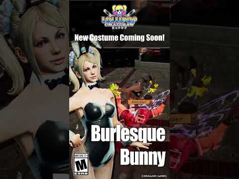 "LOLLIPOP CHAINSAW RePOP" Burlesque Bunny Has Arrived! Vol.2 #lollipopchainsawrepop #shorts