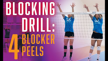Blocking drill  4 blocker peels