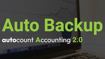AutoCount Accounting 2.0 - Automatically backup server