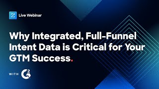 How Intent Data Drives 3X More Sales: ZoomInfo & G2 Share Proven Strategies