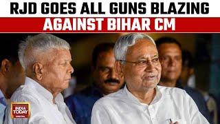 Nitish Kumar's 'Baal Bachcha' Jibe Against Lalu Prasad Yadav Ignites Mega Political War In Bihar