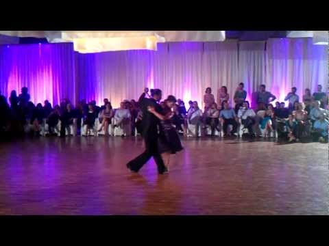 Yamila Ivonne and Mazen Kiwan performing (tango I) at BITF 2012 Hotel St George, Beirut, Lebanon