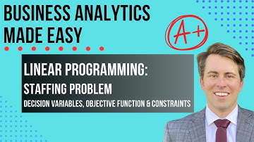 How to Solve Staffing Problems Using Linear Programming