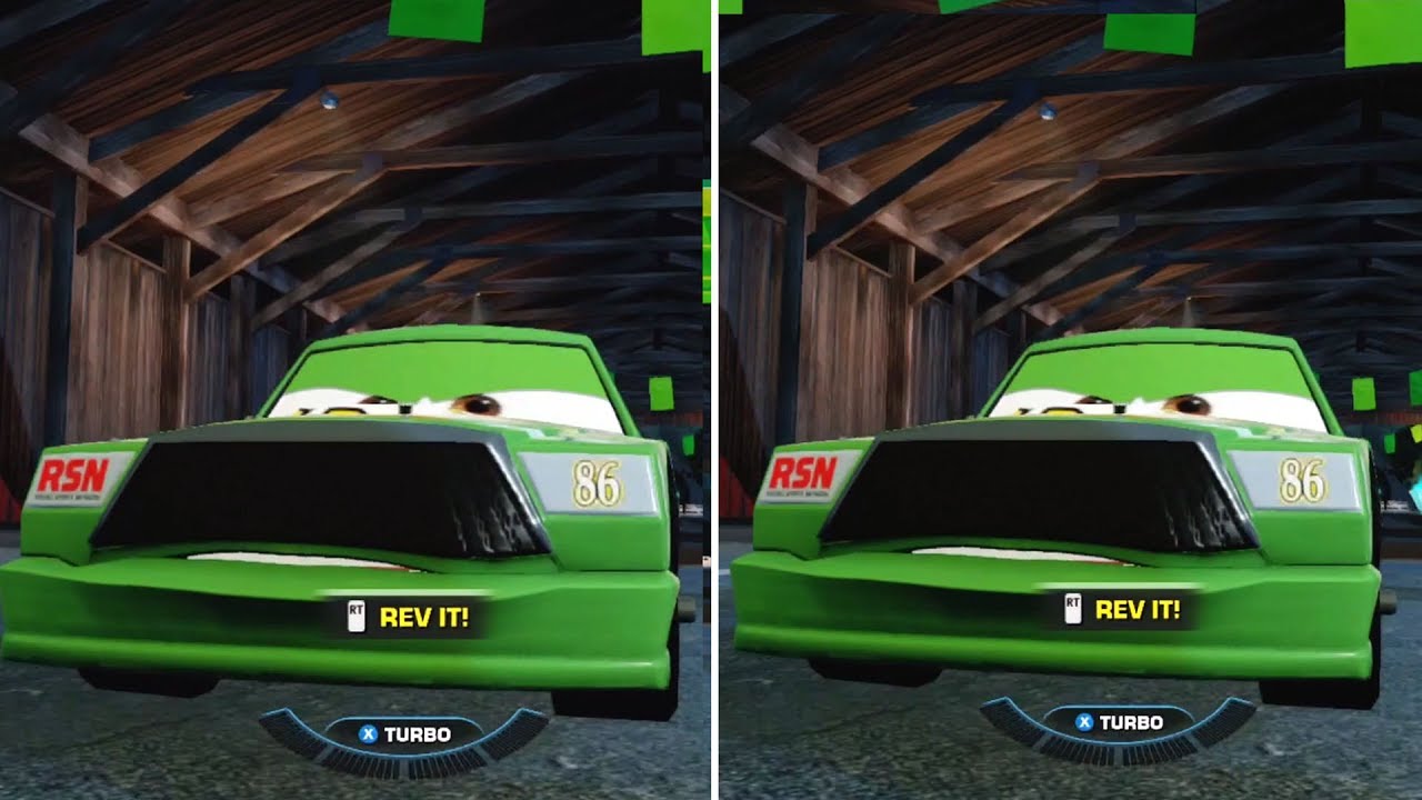 Cars 3 Driven to Win Chick Hicks vs Chick Hicks Takedown Gameplay