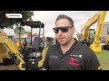 Big range of yanmar excavators from tutt bryant at ddt expo