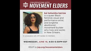 JVP-NYC in conversation with kai lumumba barrow
