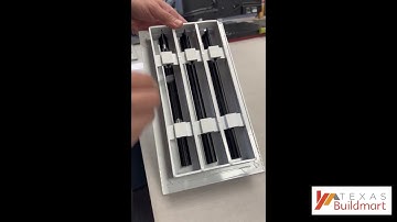 How To Remove Louvers (Dampers) from AC Vent - Texas Buildmart